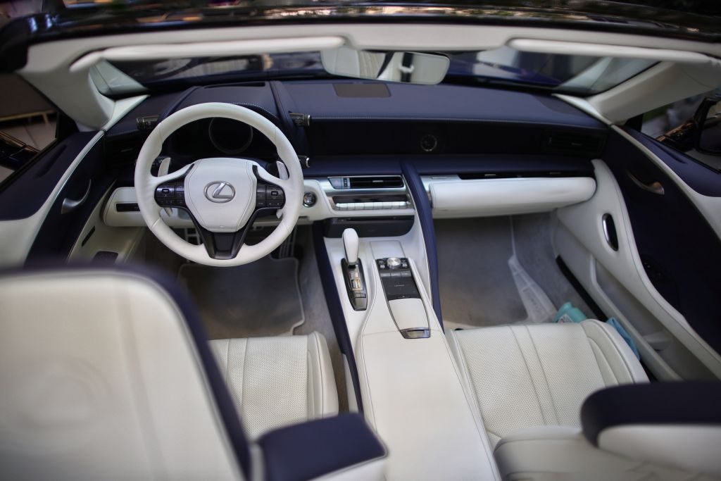 Lexus Presents In Spain Its Convertible Model LC 500 Cabrio