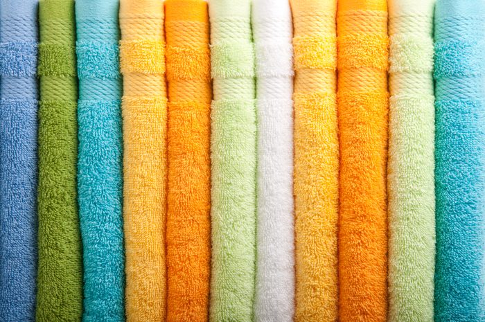 Colorful towels
