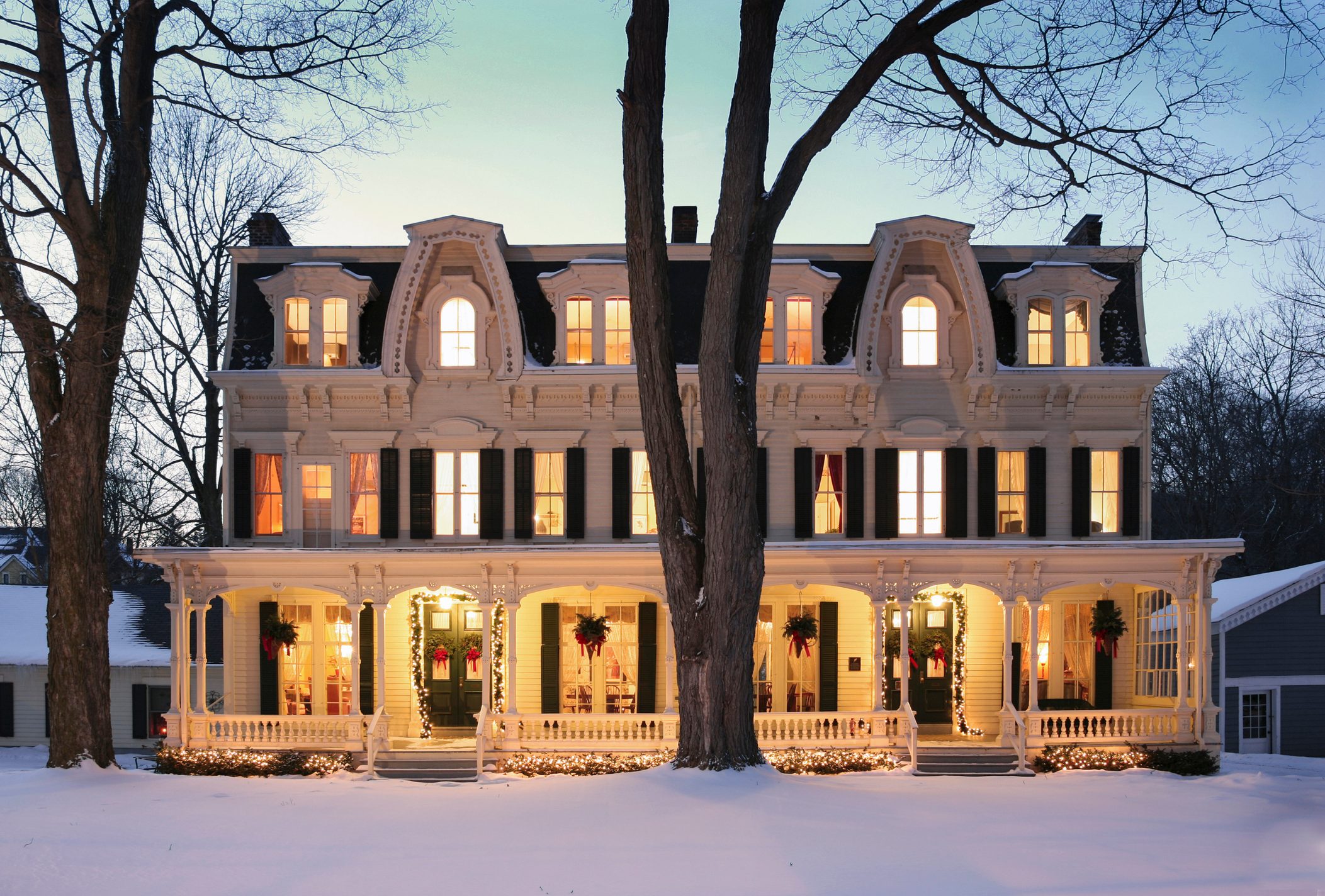 Grand Victorian In Winter