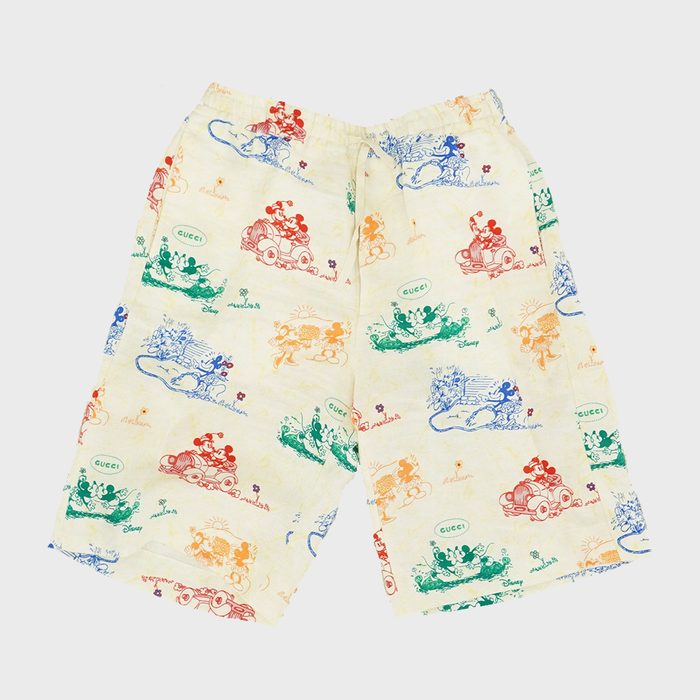 Gucci Mickey And Minnie Shorts