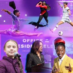 collage of inspirational women