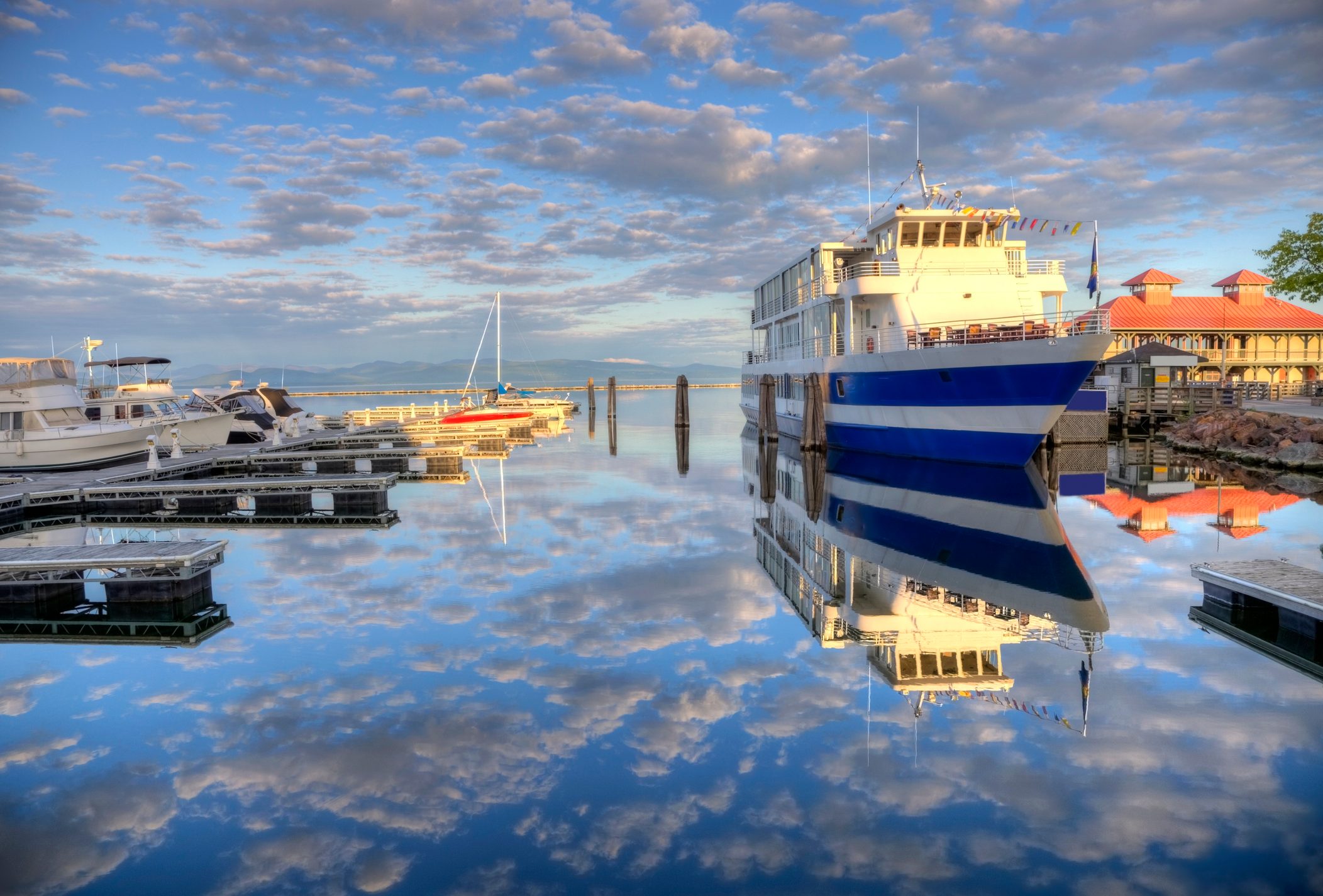 Lake Champlainin Burlington, Vermont