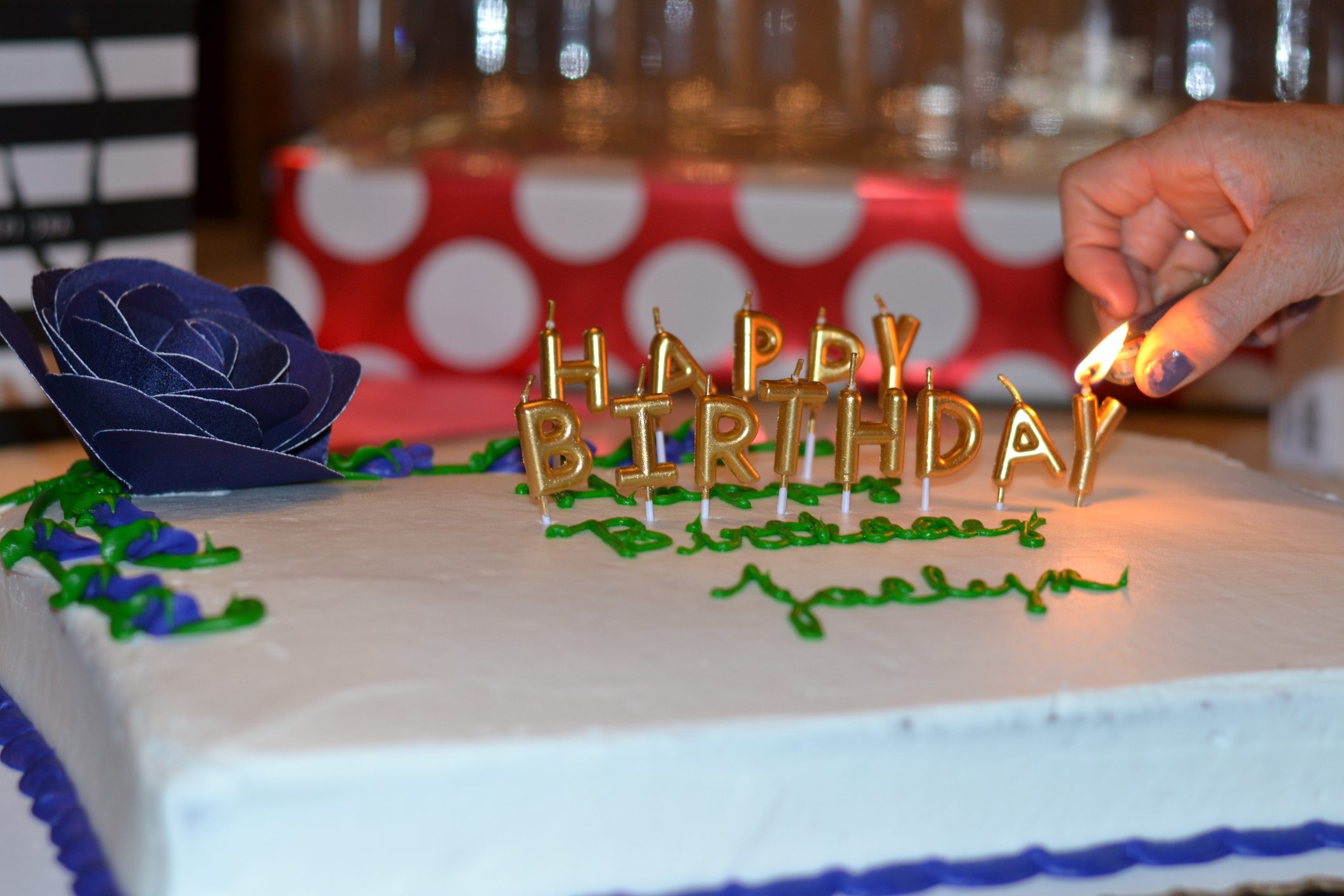 Birthday Cake and Candles