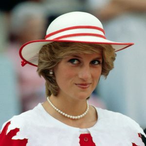 Princess Diana Wearing a Hat