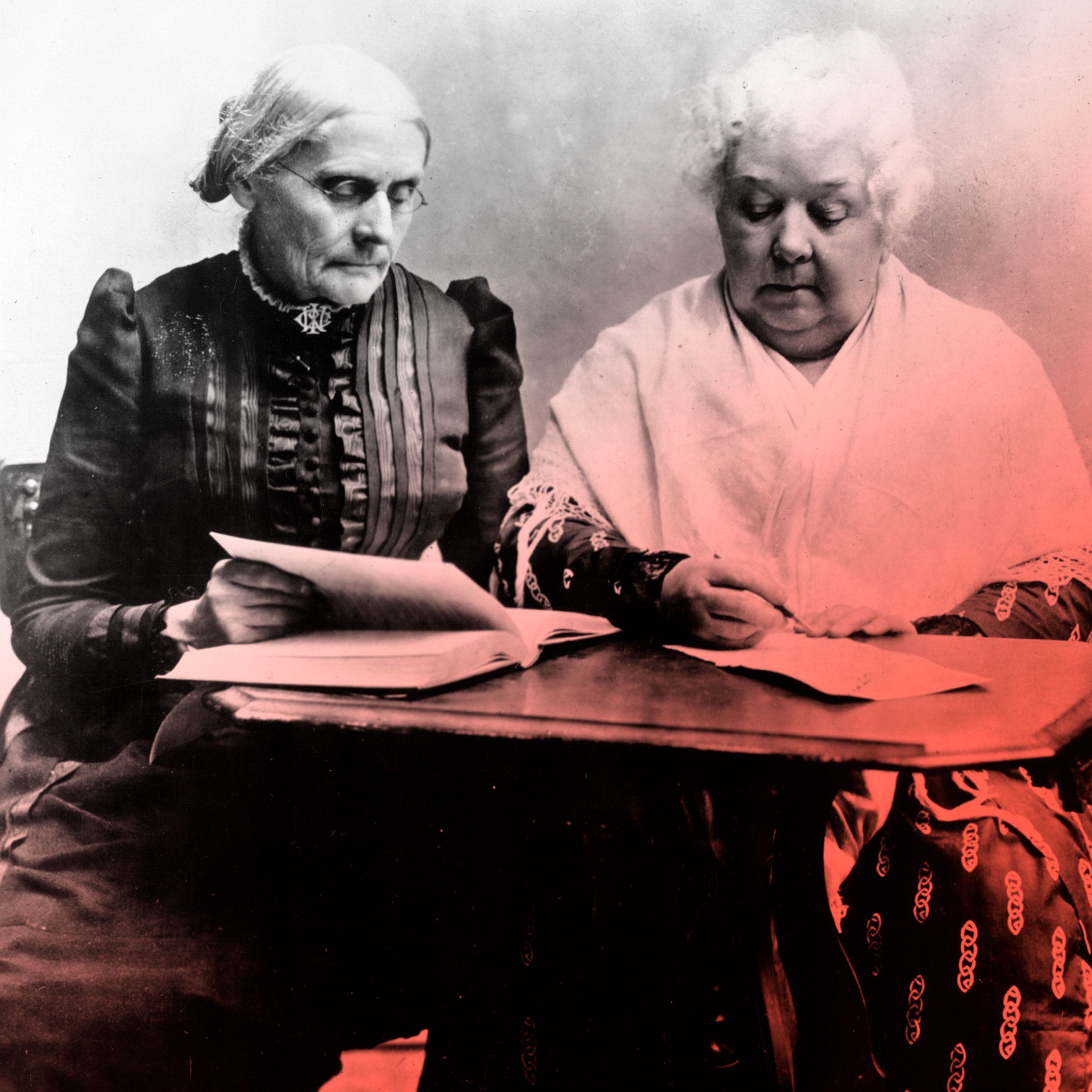 Susan B Anthony and Elizabeth Cady Stanton