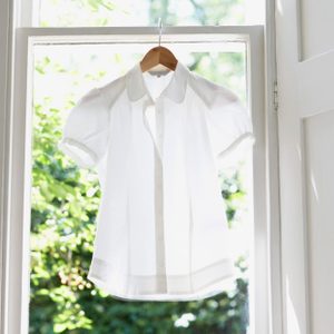 white Blouse on Hanger