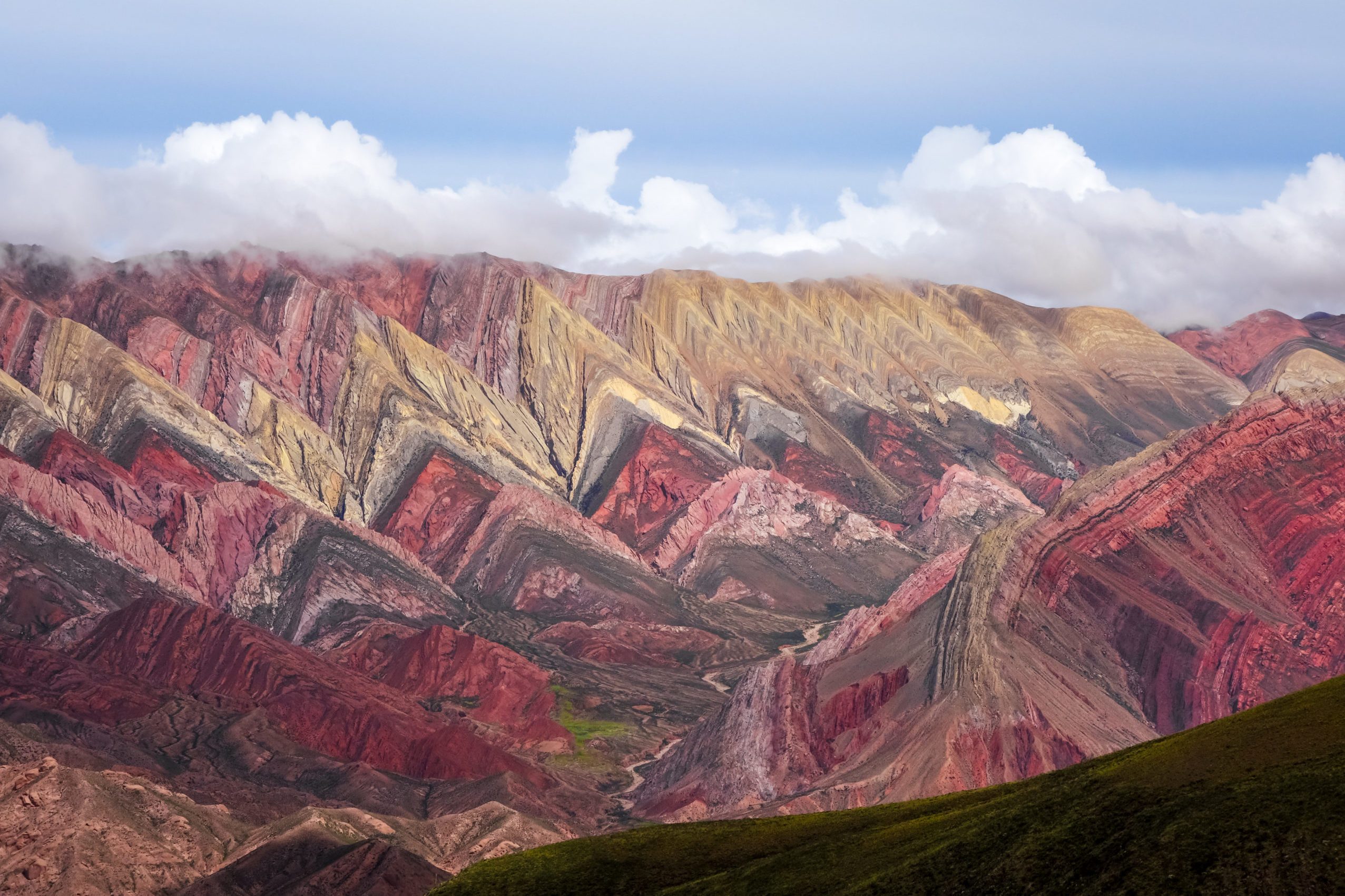 Serranias del Hornocal, colored mountains, Argentina