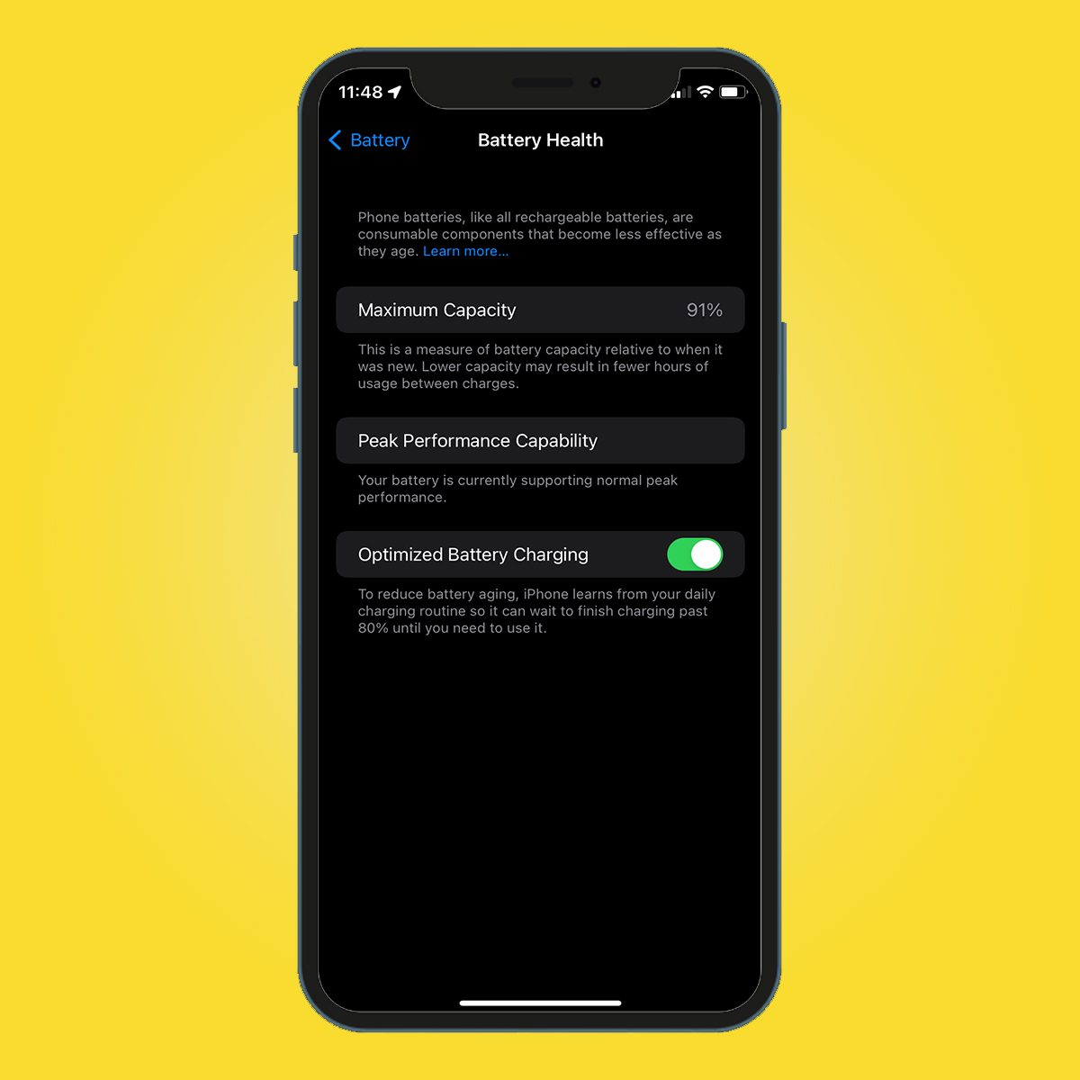 Battery Health On Iphone