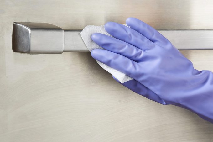 Cleaning the outside of a Stainless Steel Dishwasher