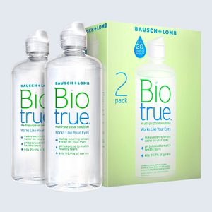 bio true contact lens solution