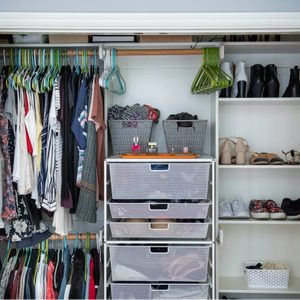 Organized closet