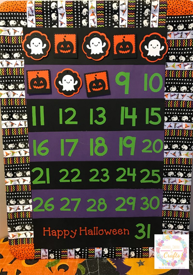 Diy Halloween Countdown Sign