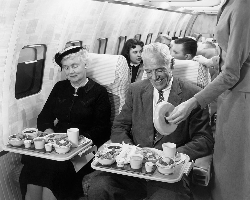 Passengers Inside 707 Stratoliner Mock-up