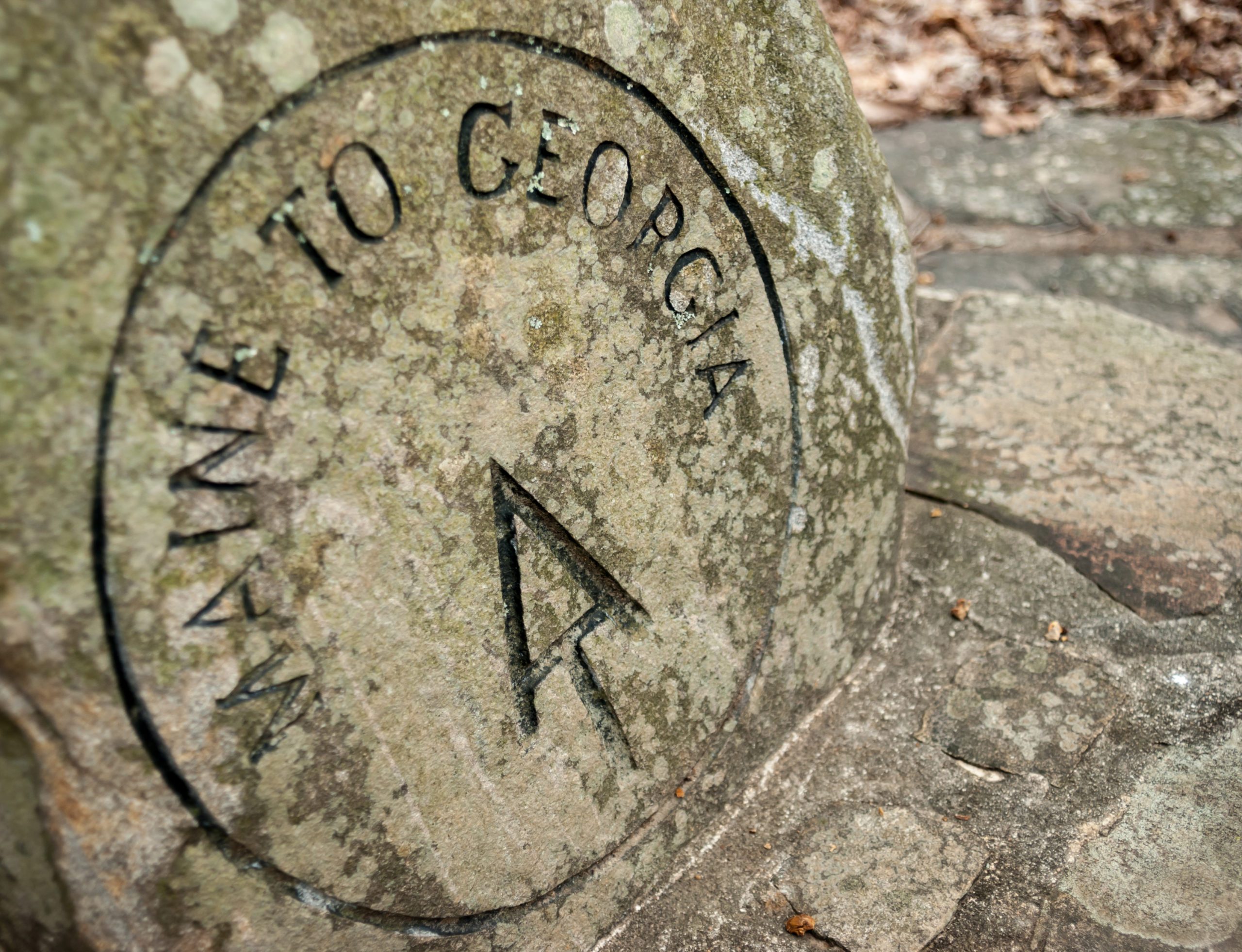 AT Stone Marker