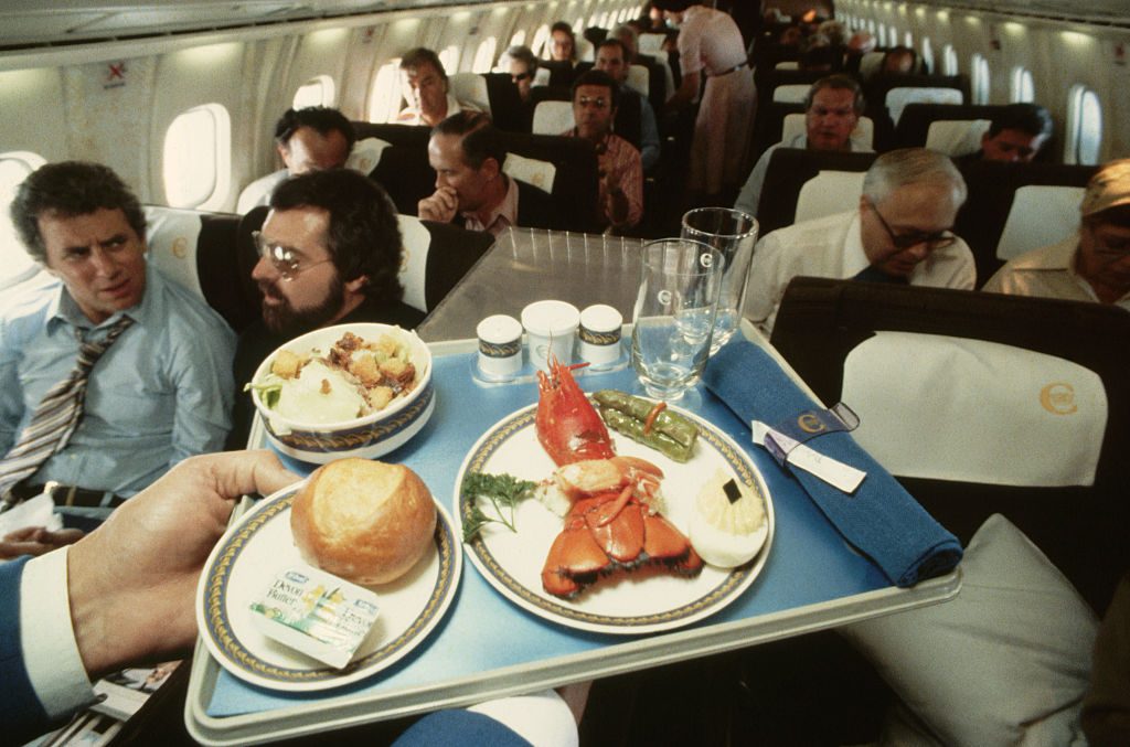 Meal Aboard the Concorde