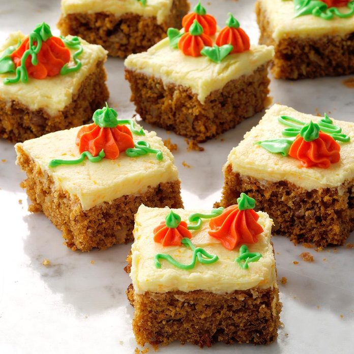 Peter Peter pumpkin bars
