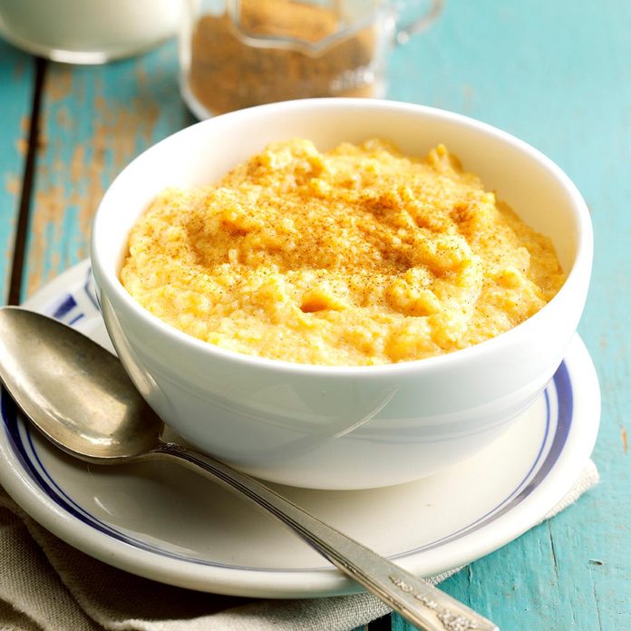 Pumpkin cream of wheat