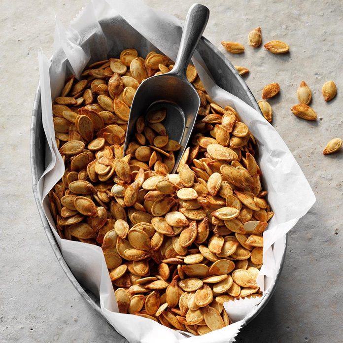 Spicy pumpkin seeds