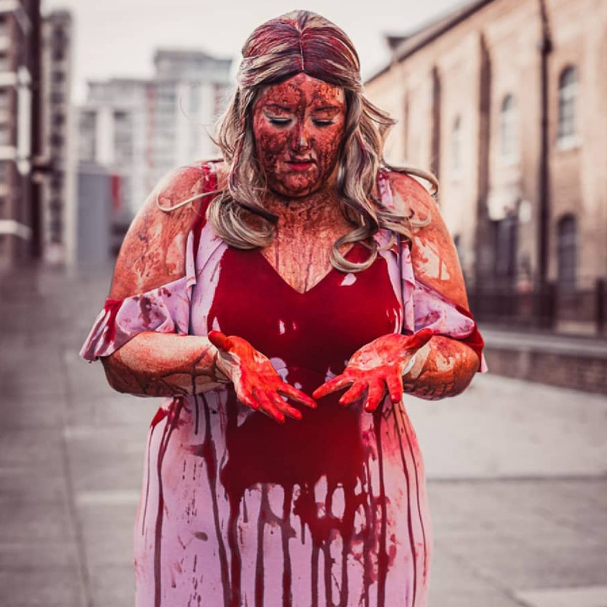 Carrie Halloween Makeup