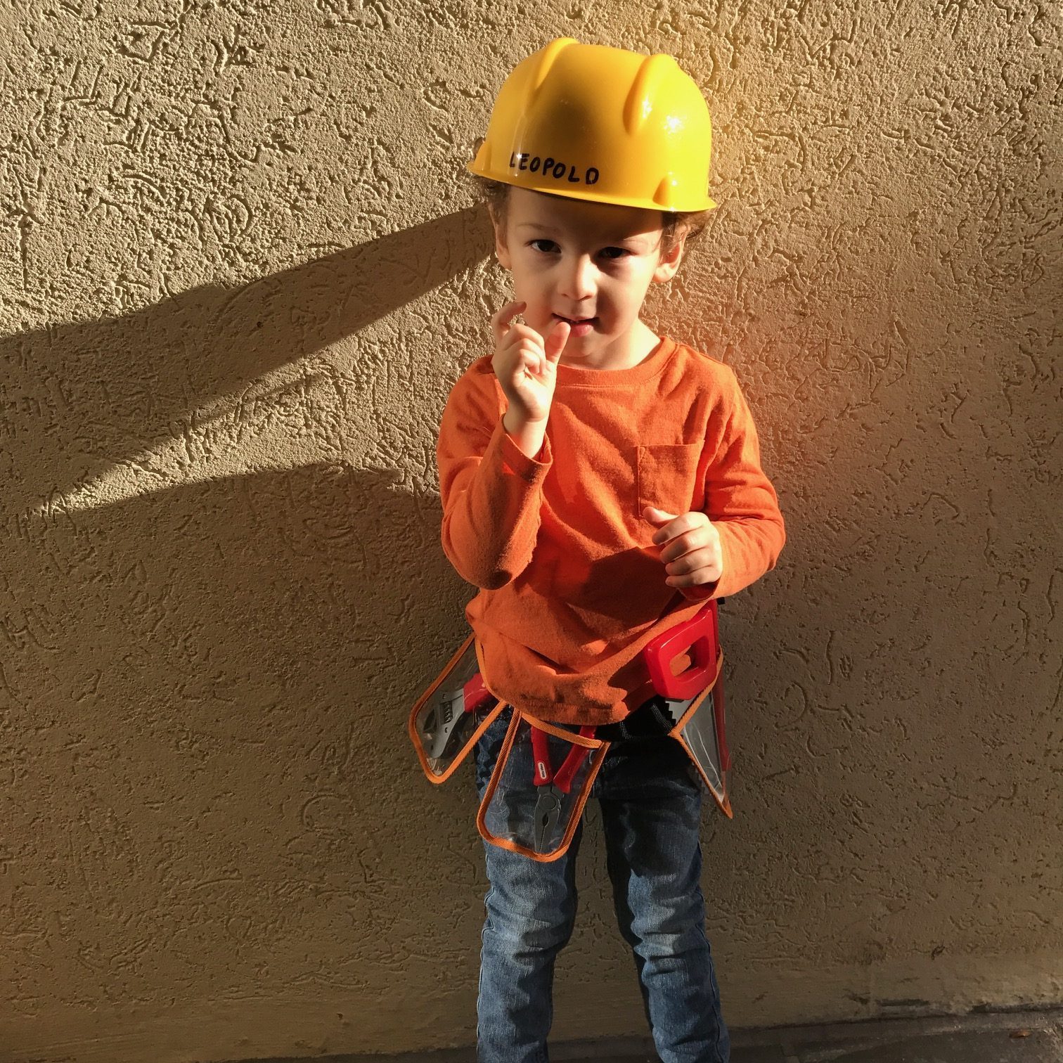 Construction Worker Diy Halloween Costume Anne Fritz