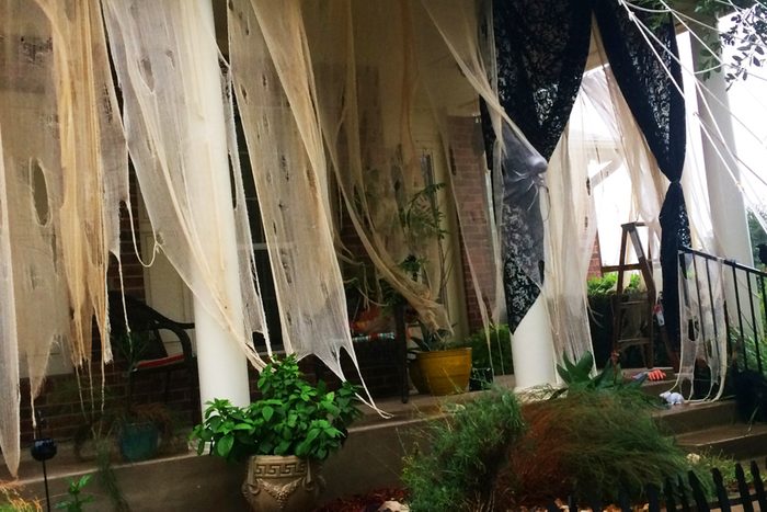 Creepy Halloween Curtains