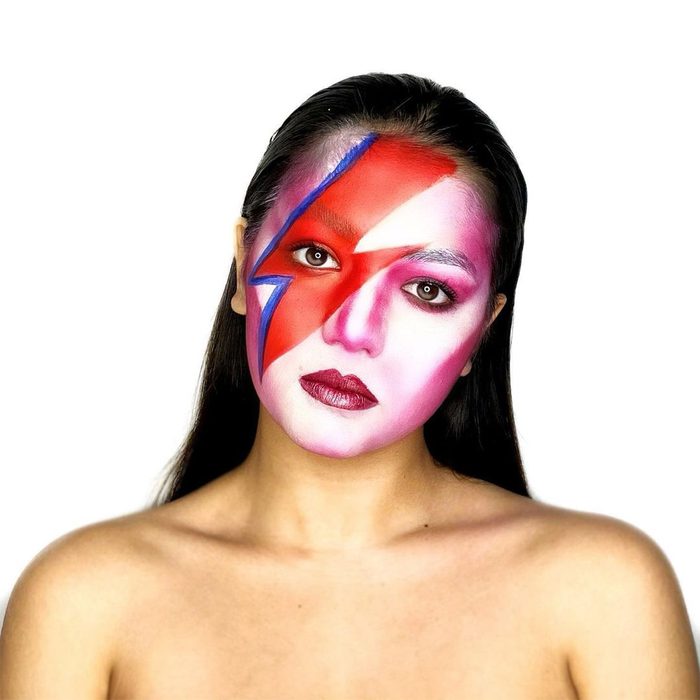 David Bowie Halloween Makeup