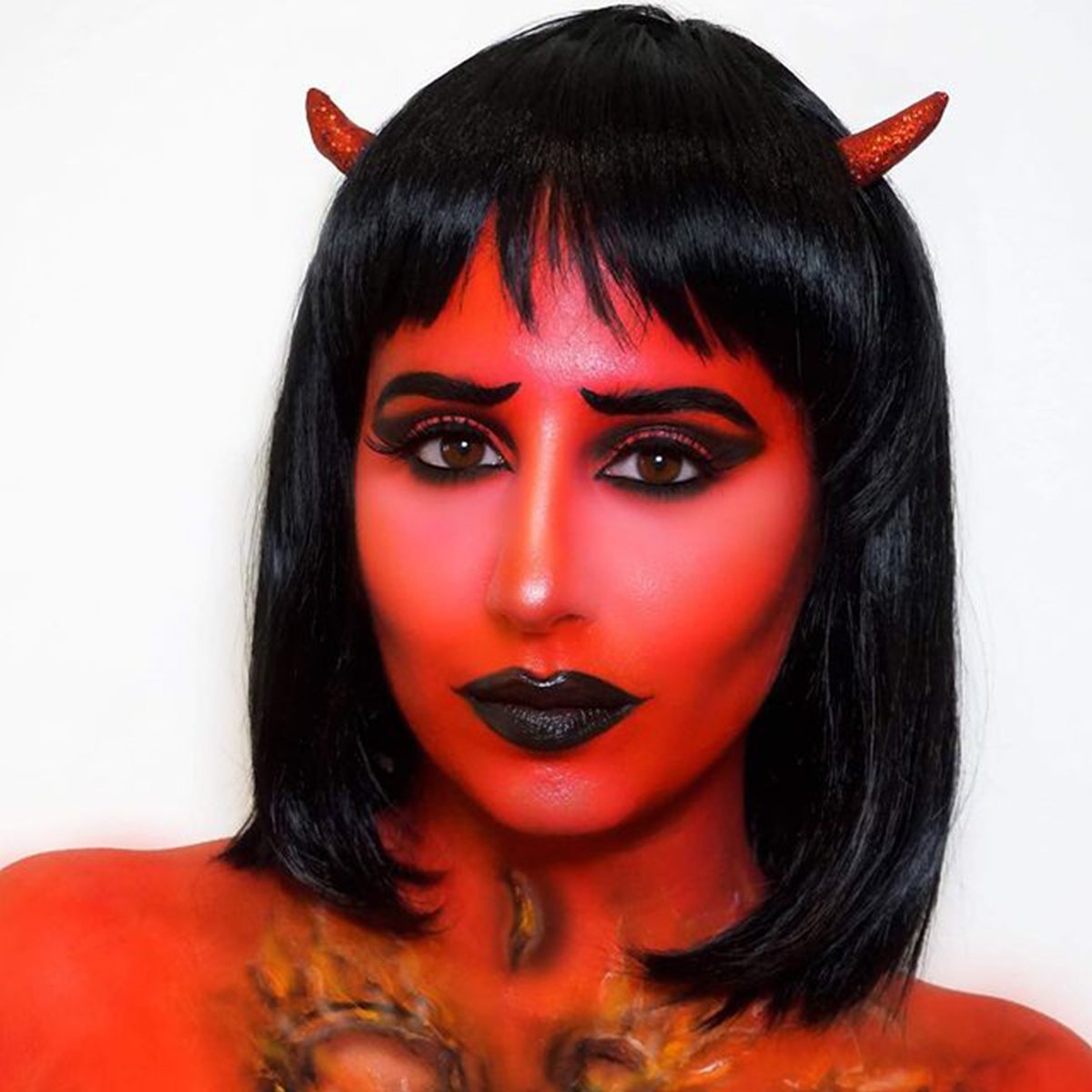 Devil Halloween Makeup