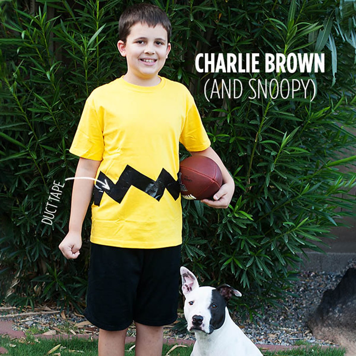 Diy Charlie Brown And Snoopy Halloween Costume