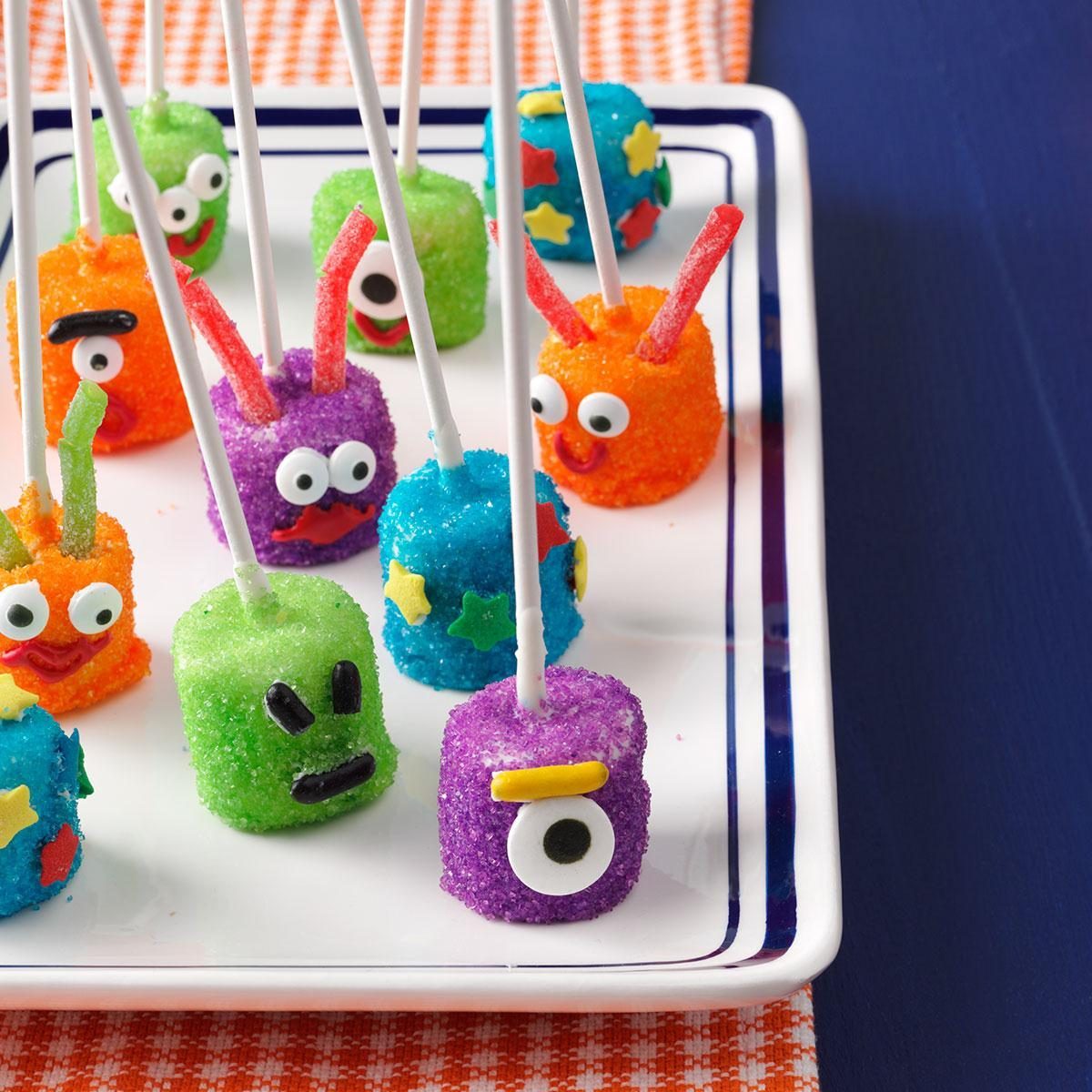 Martian Marshmallows kids halloween treat