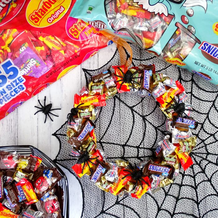 Halloween Candy Wreath Jessica Holoka