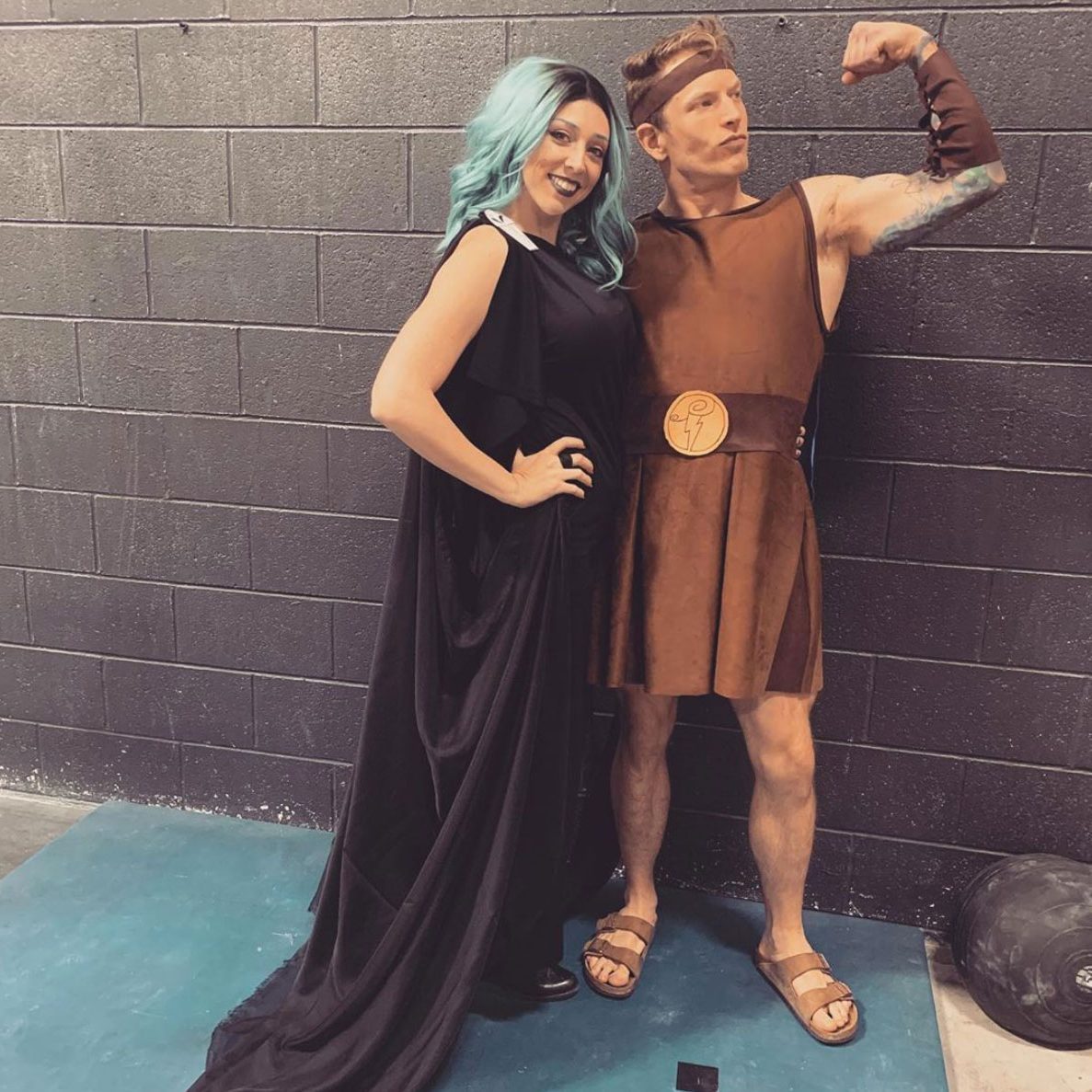 hades and hercules couples halloween costume