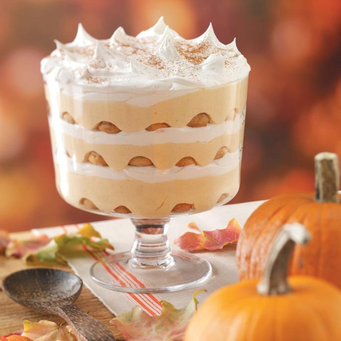 Pumpkin tiramisu
