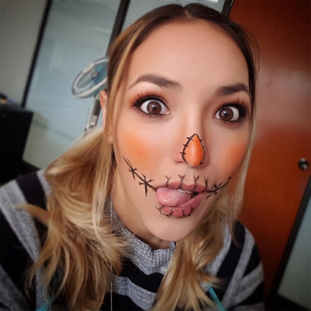 Scarecrow Halloween Makeup