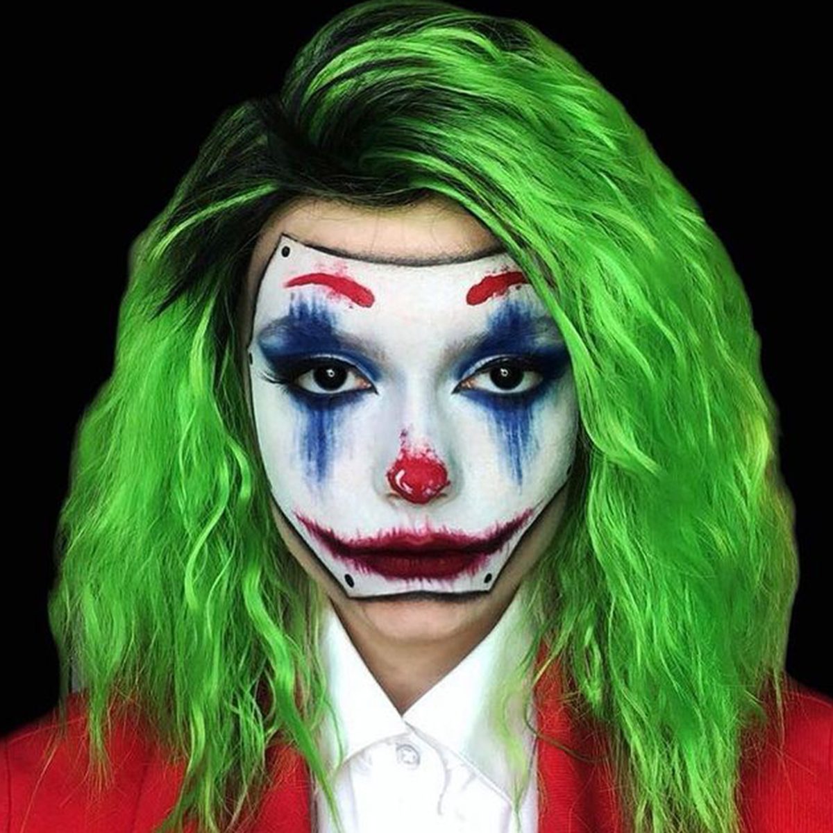 The Joker Halloween Makeup