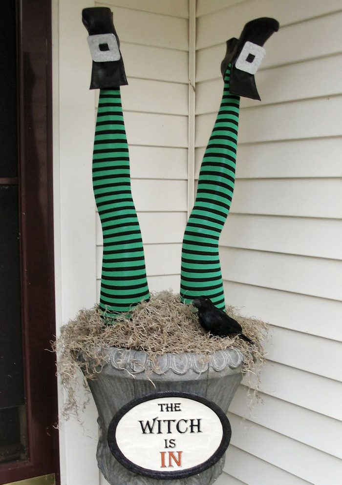 Witch Legs halloween Decoration