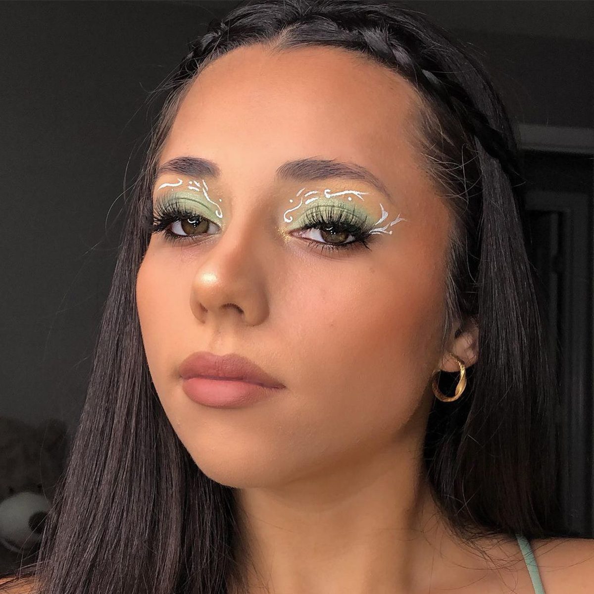 Woodland Princess Halloween Makeup