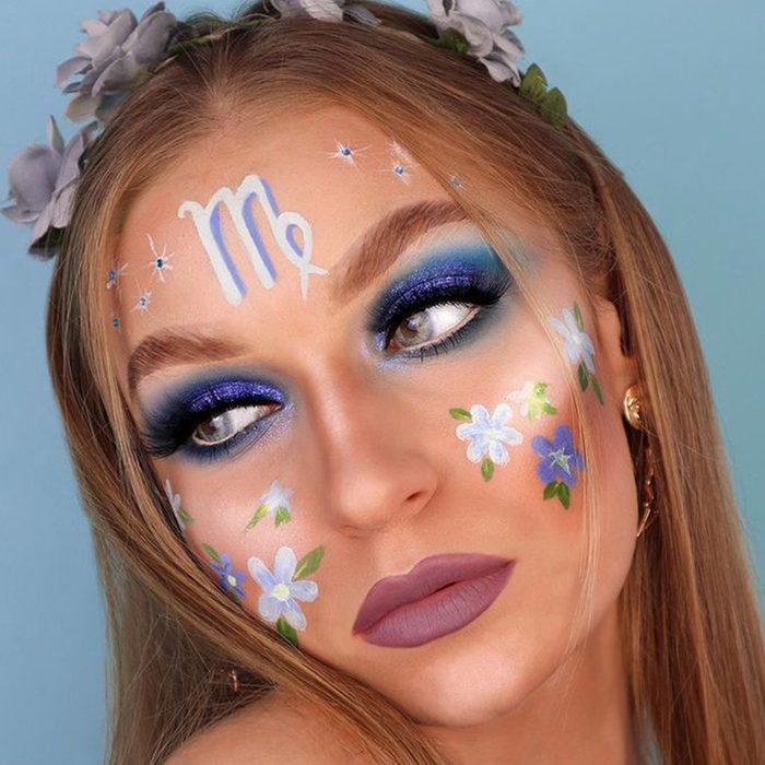 Zodiac Sign Halloween Makeup