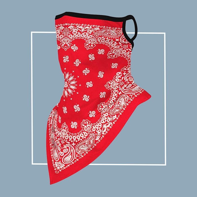 elosele bandana print neck gaiter