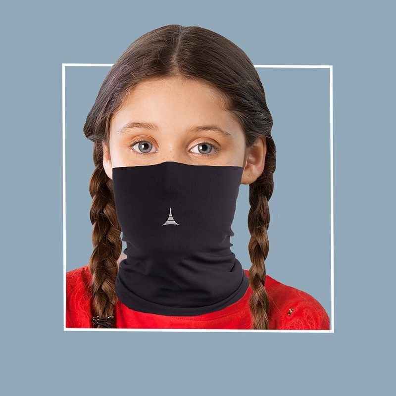 Kids filtered neck gaiter: French Fitness Revolution