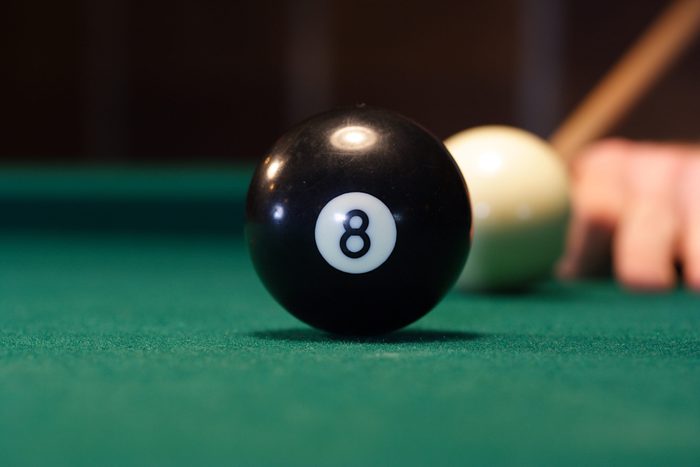 Eight Ball Corner Pocket