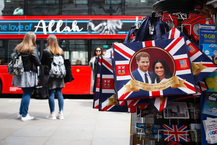 Preparations for Royal Wedding of Harry and Meghan