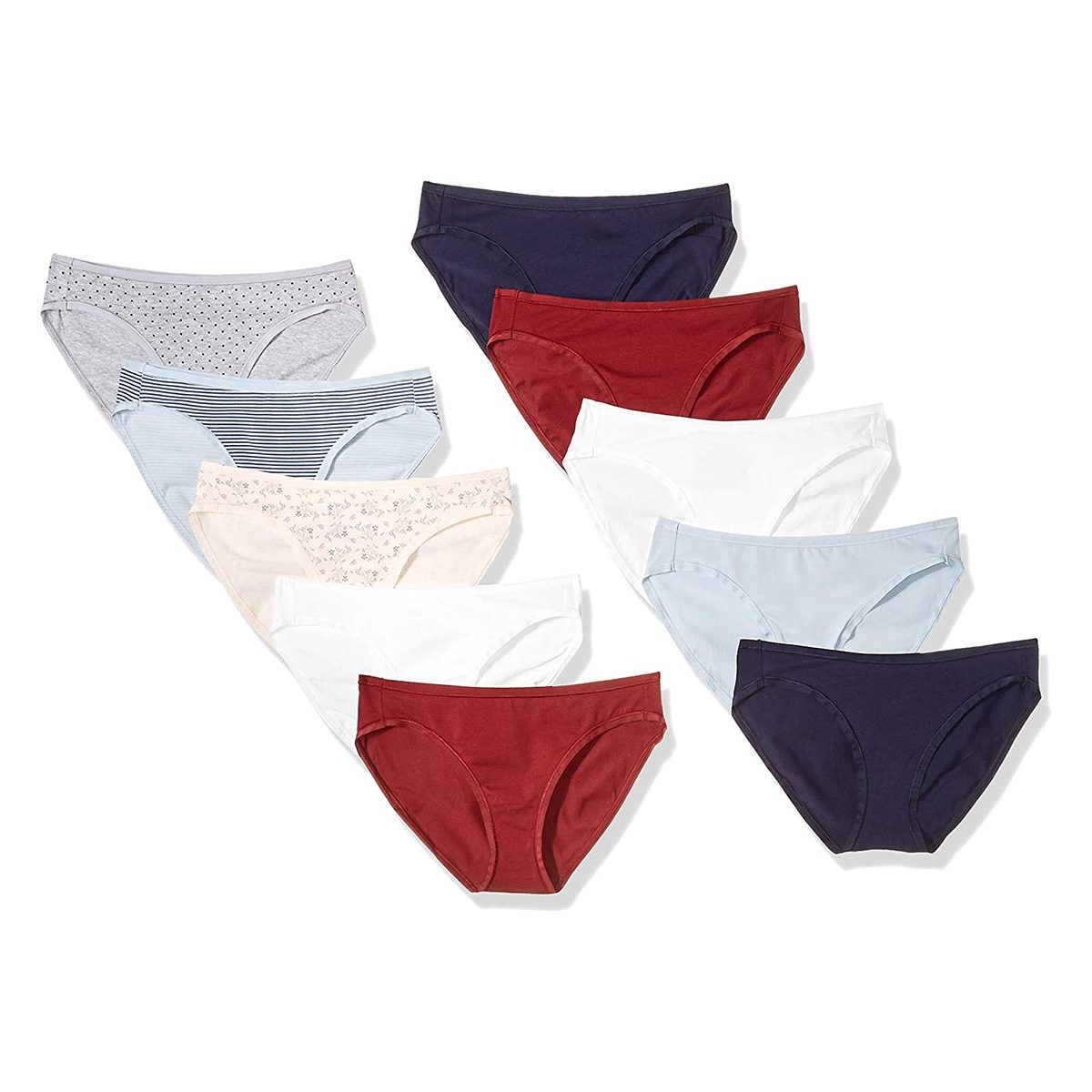 Amazon Essentials Women's Cotton Stretch Bikini Panty