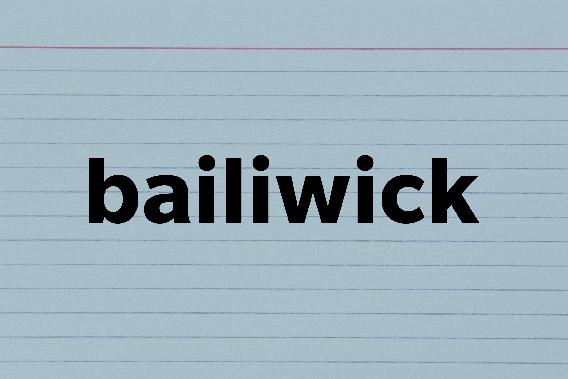 Bailiwick