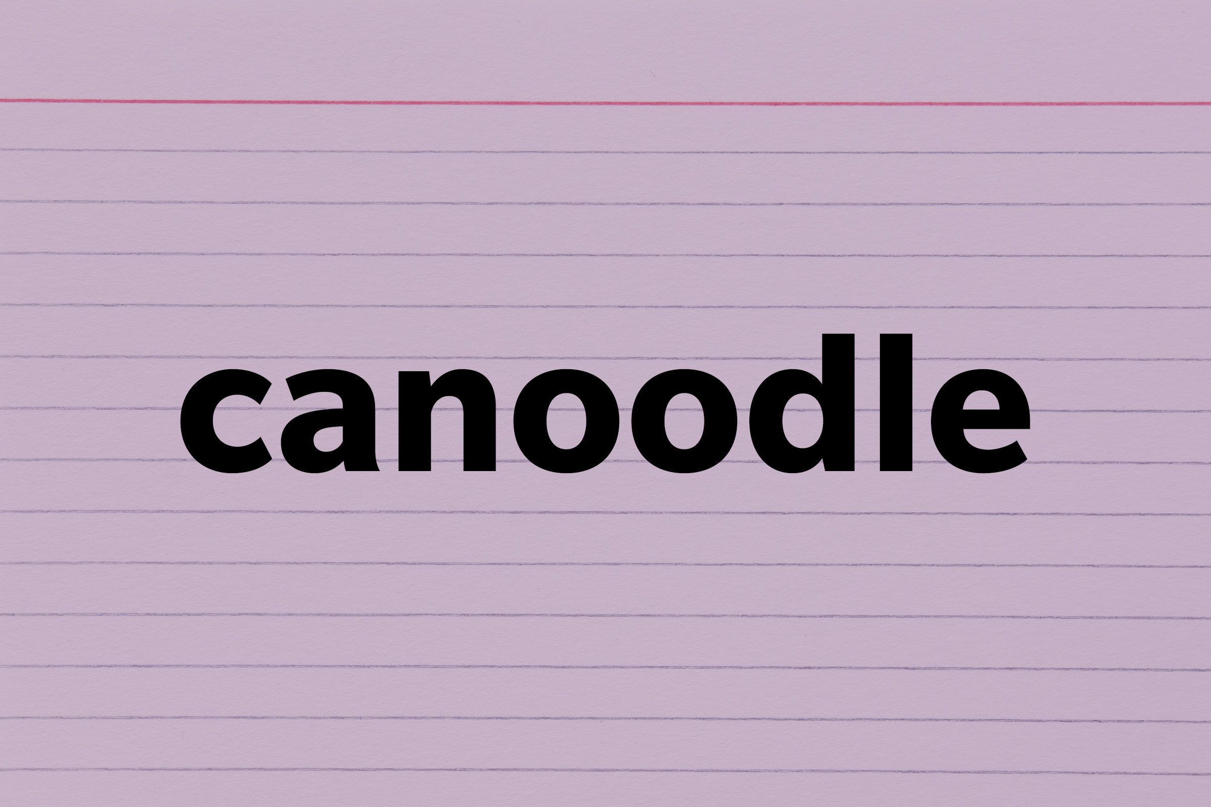 Canoodle