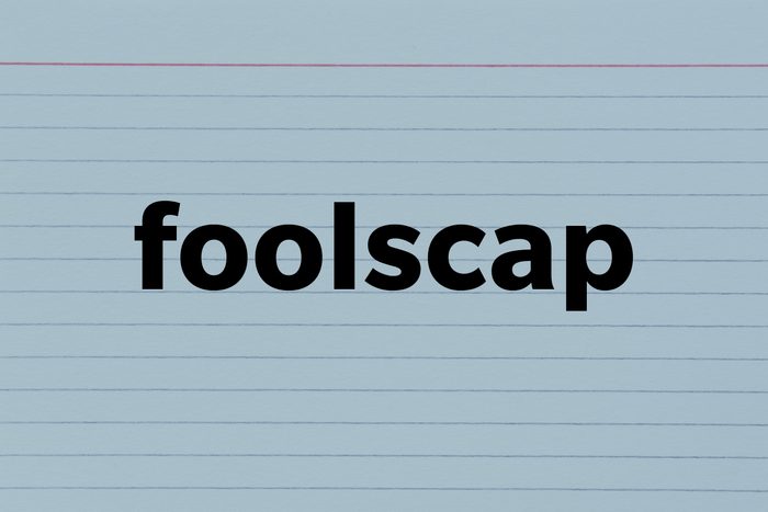 Foolscap