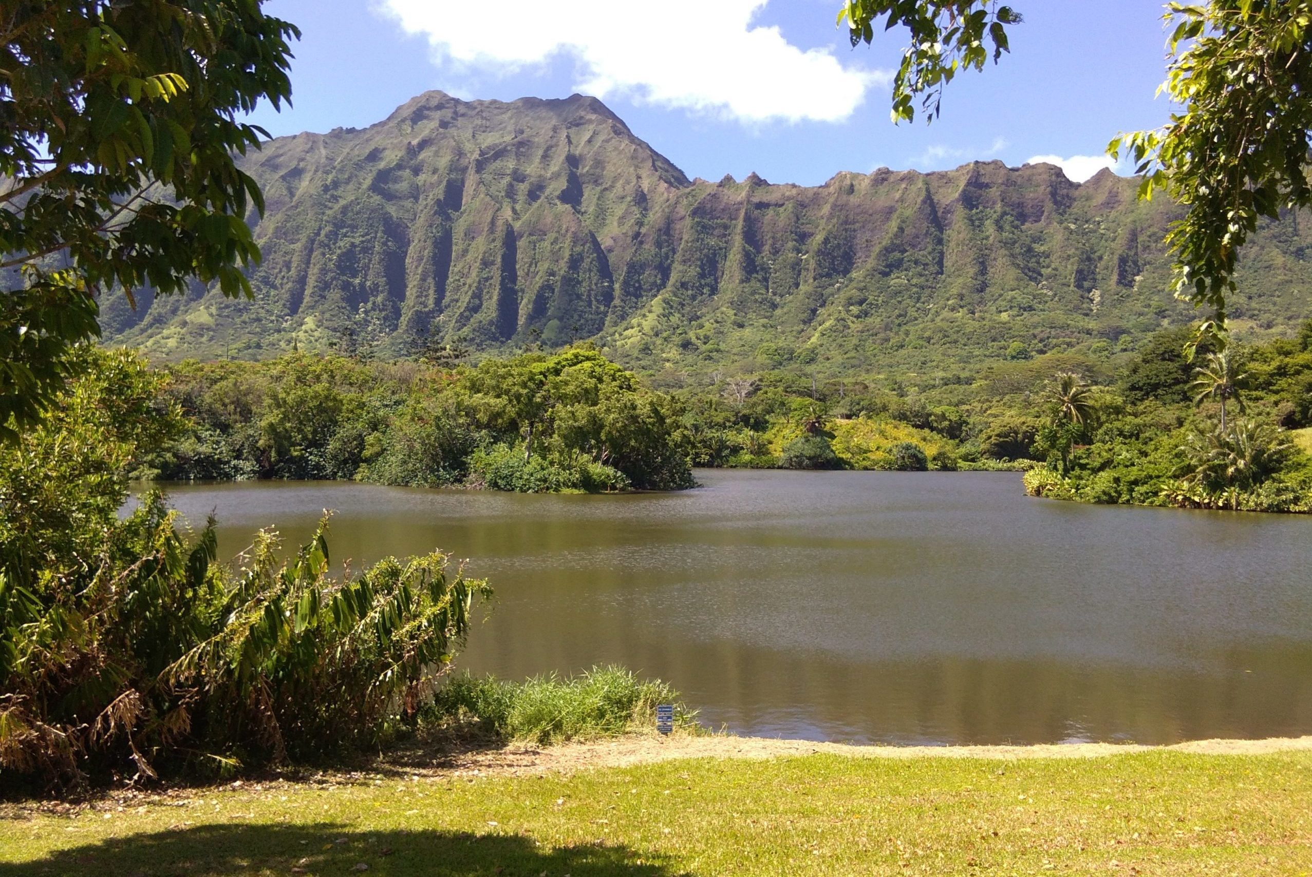 Hawaii: Ho’omaluhia Botanical Garden Lake