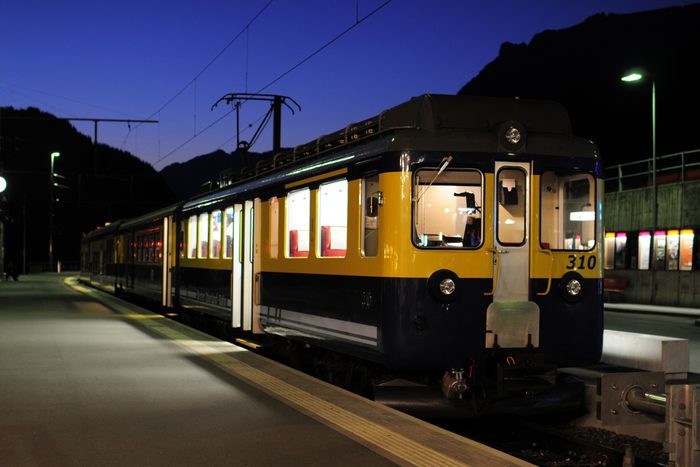 Night Scene of Trian Station - XLarge