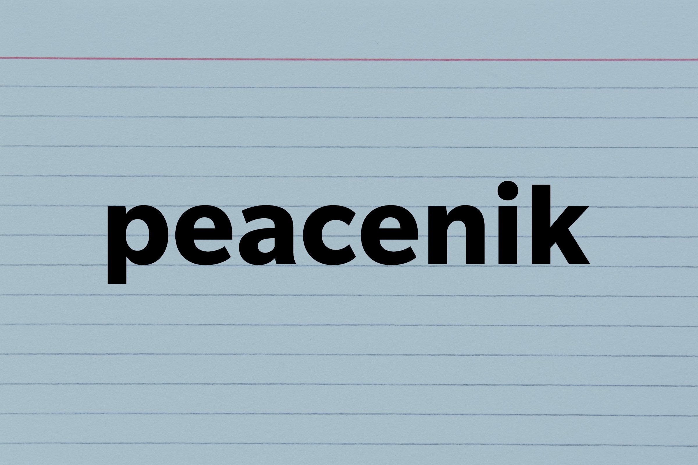 Peacenik