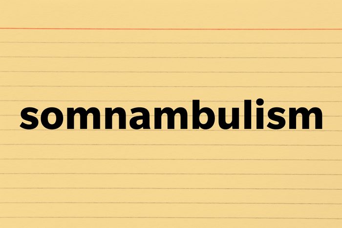 Somnambulism