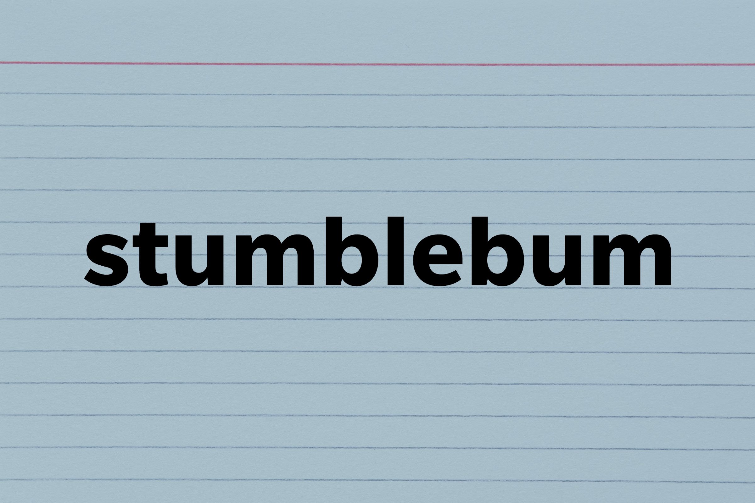 Stumblebum